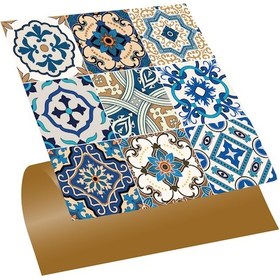 Resim Tink KENDİNDEN YAPIŞKANLI ETNİK KARO DESENLİ PVC KARO 30X30 CM 