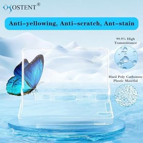 Resim OSTENT Hard Crystal Case Clear Skin Cover Shell for Nintendo DSi NDSi 