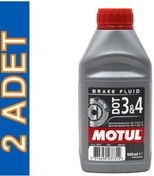 Resim Motul Dot 3 & 4 Brake Fluid 500 Ml Fren Hidrolik Yağı 2 Adet Motul