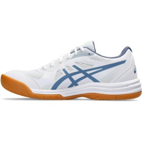 Resim Asics Upcourt 5 Erkek Beyaz Voleybol Ayakkabısı 1071a086-104 