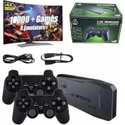 Resim Mbb E- Ticaret 2. 4g Uyumlu Kablosuz Çift Kol Atari Retro 20000 Oyun Game Stick 
