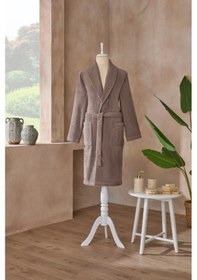 Resim Özdilek Colourist Toprak Xl Beden Şalyaka Tek Bornoz Kahverengi 