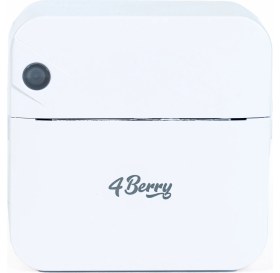 Resim 4Berry Taşınabilir ve Kablosuz Mini Yazıcı Beyaz 