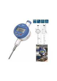 Resim Dasqua 0-25.4mm Dijital Komparatör Saati Ip65 Yağa, Suya Dirençli 0.001mm 5820-0010 