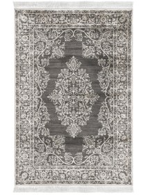 Resim Alanur Home Eko Trend Djt Yıkanabilir Kaymaz Taban Oval 3 Lü Yatak Odası Takımı 762 Osmanli Gri 