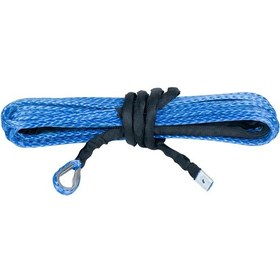Resim Quatro Sentetik Vinç Halatı Off-road 4x4 9,5mmx26m Mavi 