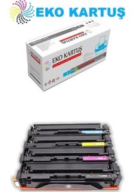 Resim Eko Kartuş Canon I-Sensys MF-640C (CF540A-CF541A-CF542A-CF543A) ( 