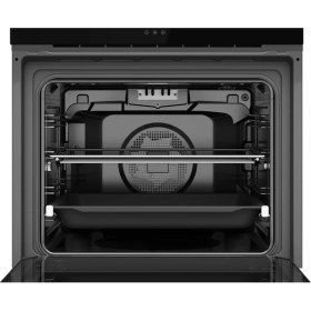 Resim Teka - Hlb 8400 Bk - Ankastre Multifonksiyonel Dijital Ekranlı Turbo Fırın - Siyah Cam - 70 Lt - 111000005 