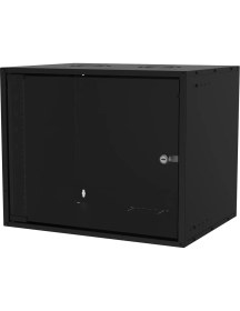 Resim S-Link Sl-U9 Yeni Nesil 9u Soho Rack Kabin W 530MM D 400MM Siyah 