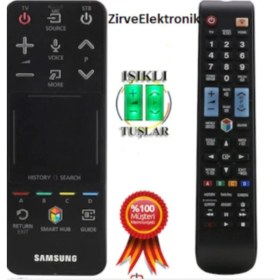 Resim Bayırtech Samsung Akıllı Kumanda AA59-00776A Yedek Kumandası 