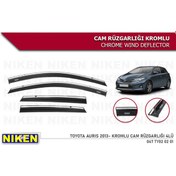 Resim Niken Toyota Auris 2013-Sonrası Kromlu Cam Rüzgarlığı 4 Lü Diğer
