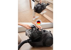 Resim Bosch Yıkanabilir Hepa Filtre: Alerjik Bünyeler Için Uygun, A Sınıfı Toz Torbasız Süpürge Serie 4 Siyah 550W 