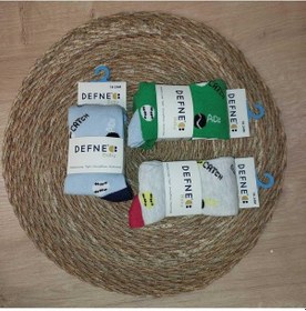 Resim Kopya - 3 Adet Pamuklu Erkek Çocuk Ve Bebek Külotlu Çorap-870 ÇoK Renkli 