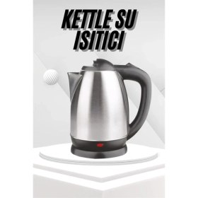 Resim Yeni Nesil Saplı Uzun Ömürlü Paslanmaz Çelik Su Isıtıcı Kettle 