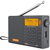 Resim XHDATA D-808 Taşınabilir Dijital Radyo Fm Stereo/sw/mw/lw Ssb Rds Hava Bandı LCD Ekranlı 