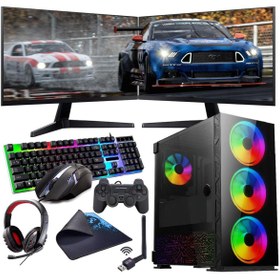 Resim I7 12700F 16GB 240GB SSD 1TB HDD 6GB GTX1660S Çift 24" Monitörlü (Gaming SET) Rogame