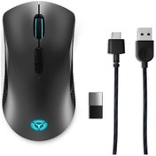 Resim Lenovo Legion M600 16000DPI Kablosuz Optik RGB Siyah Gaming Mouse 