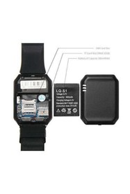 Resim POLYGOLD Smart Watch Sim Kartlı Akıllı Saat Dz09- 2020 Telefonlu Gümüş Saat 