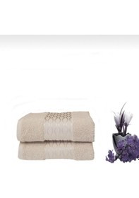 Resim 2 Adet Elissa El-yüz Havlusu Bej 