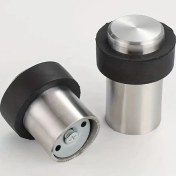 Resim Trendooze Sunshine022 Gümüş 2li Paslanmaz Çelik Zemin Kapı Tampon Dekor Duvar Koruması Gümüş 