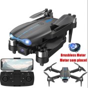 Resim Çift Kamera ve Bataryalı Drone Uzaktan Kumandalı App Destekli Quadcopter Tek Tuş Ile Iniş Kalkış 