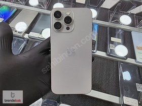 Resim Apple iPhone 15 Pro Max İkinci El YD | 512 GB | Natürel Titanyum 