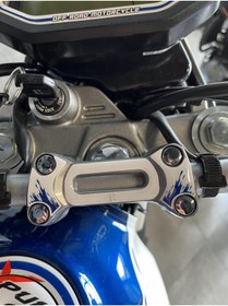 Resim Redline Grafik Hero Xpulse Beyaz Mavi Gidon ve Gösterge Pad Sticker 