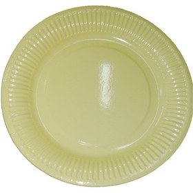 Resim Nedi Özel Günler Karton Tabak 8li Sarı - 2 Paket 1+ 