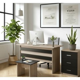 Resim Robin Home Verona Abc Ofis Büro Masa Takımı Ofis Masası + Keson + Ofis Sehpası 