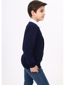 Resim Toontoy Kids Toontoy Erkek Çocuk Okul Sweatshirt Beyaz 