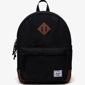 Resim Herschel Heritage Çocuk Siyah Sırt Çantası 