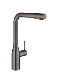 Resim Grohe Eviye Bataryası Spiralli 2 Fonk Essence Hard Graphite - 30504a00 Antrasit 