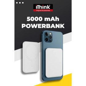 Resim iThink Powerbank Magsafe 15 W 5000 Mah PB-900 Beyaz 