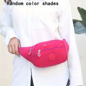 Resim Oxford Kumaş Spor Koşu Bel Çantası, Seyahat ve Açık Hava İçin Hafif Crossbody Çanta 