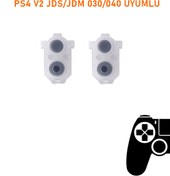 Resim Ps4 V2 Jds 030/040 Kollar İle Uyumlu Lr L1l2 R1r2 Lastik Takımı 