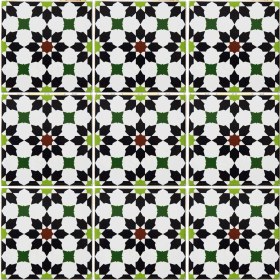 Resim Can Seramik 10x10 cm Cç-77 Kütahya Çini Karo 5'li 1 Paket 