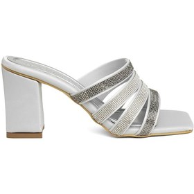 Resim Miss Park Moda Pm161 K400/1 Kadın Abiye Ayakkabı Gümüş-gümüş 