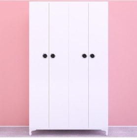 Resim Kenzlife gardırop 4 kapaklı kapılı defne 168*100*42 byz ayaklı ga 