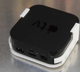 Resim Apple Tv 4K Tv Dağı Masaüstü Tutucu Kılıf Kutu Aksesuar Aparat 