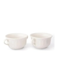 Resim Çift Kulplu Çorba Kasesi Porselen Çorbalık Hazır Çorba Kasesi 11 Cm 