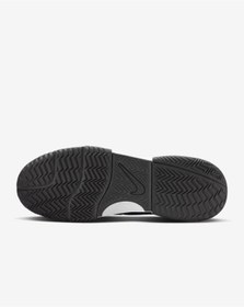 Resim Nike Nikecourt Fn0530-001 Lite 4 Toprak Kort Erkek Tenis Ayakkabısı - Siyah 