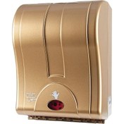 Resim Fotoselli / Sensörlü Kağıt Havluluk Dispenseri Abs Altın 