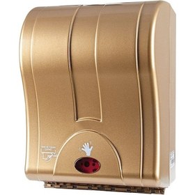 Resim Fotoselli / Sensörlü Kağıt Havluluk Dispenseri Abs Altın 