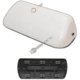 Resim Otolaria Taksı Levhası Mıknatıslı Beyaz Camlı 