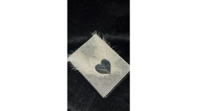 Resim Oasis Life Taşlı Ruhsat Kılıfı Kalp Ayna ve Tüy Koleksiyon 