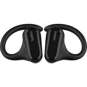 Resim Belkin Soundform Clearfit Açık Kulak Kablosuz Kulaklık (Siyah) - Hafif Spor Tasarım, Ipx5 Suya Dayan 