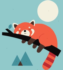 Resim Sayılarla Boyama Seti - Uyuyan Tilki - 30x40 