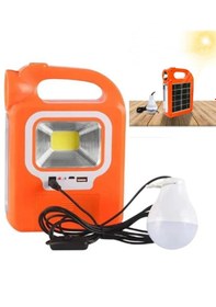 Resim Hb-6399 Güneş Enerjili Solar Aydınlatma Ampullü Solar Set Işıldak 