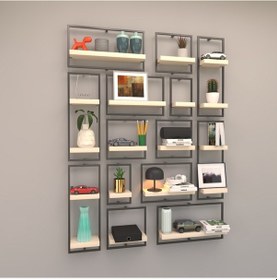 Resim Rafkestir Milano Raf Seti - Model 1 Krem ( Mat ) 