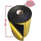 Resim Araç Oto Ses Isı Yalıtım 20cmx5metre 6mm Yapışkanlı Kauçuk 